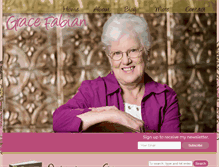 Tablet Screenshot of gracefabian.com